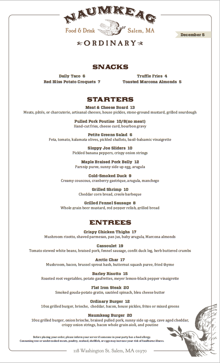 Holiday shopping in #SalemMa this weekend? Stop in for a bite to eat and check out the #givingtree! <a href="/DestSalem/">Destination Salem, MA</a>