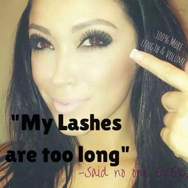 Goes on like mascara looks like falsies = best mascara ever get yours from youniqueproducts.com/emmajaneBrown
