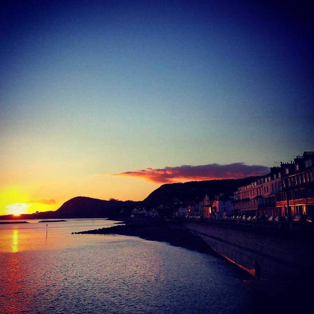 Sidmouth sunset: