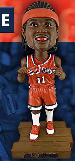 MaggieEmmons's tweet photo. Might be the most amazing thing EVER! @IlliniHoops @deebrown11 Bobblehead.  How do I get one!?! #DeeforThree http://t.co/VNzetblPSO