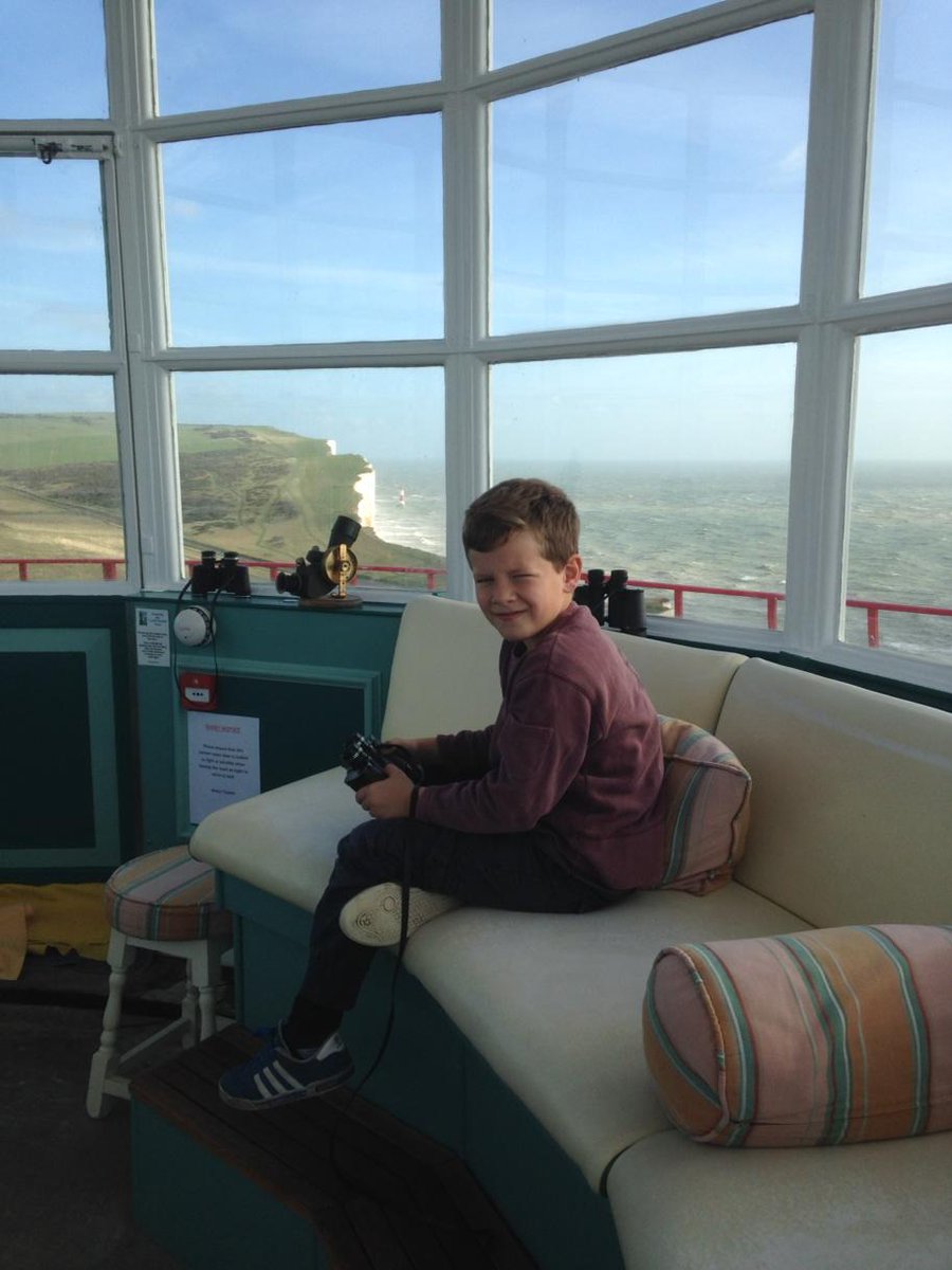 elementheating's tweet image. Had some plumbing to do at the belle tout lighthouse, took Ned with me now he wants to be a plumber..