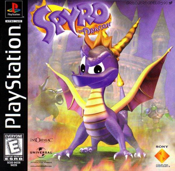RecuerdoDeLos90's tweet photo. RT SI TÚ TAMBIÉN JUGASTE A SPYRO! http://t.co/SBK3XnphGf