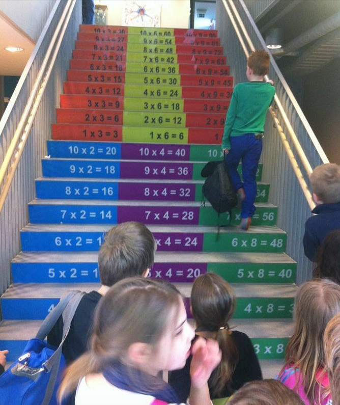 brookem1015's tweet photo. @JeniferBrucker  RT @mrrexine: #edidea Turn school steps into visual learning spaces http://t.co/XXre2arIPH