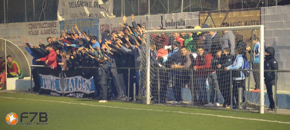 Futbol7Bravo's tweet photo. El @AAlgabeno tiene un activo con su afición incalculable, 0-0 a 15 minutos del final contra el @paradasbalompie http://t.co/S0XLoFqEV1