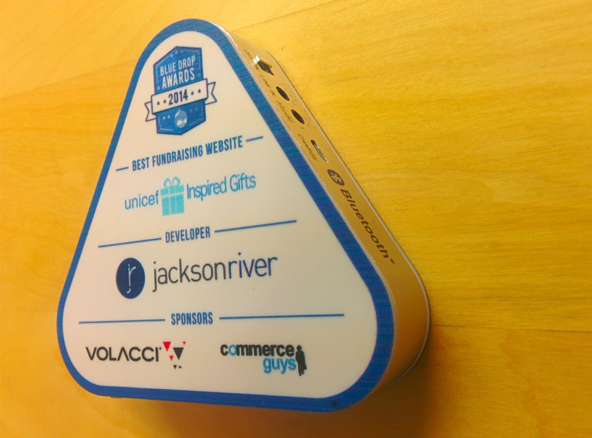 jacksonriver's tweet photo. Thanks, @BlueDropAwards, for the neat prize! It'll make a great addition to the DC office. http://t.co/Dz8zfCiDmg