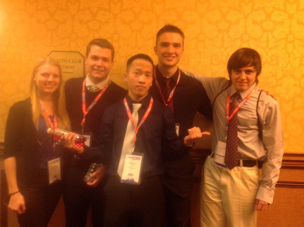 IrishDECA's tweet photo. Finished the test #CLRC14 http://t.co/EbeyYP05DE