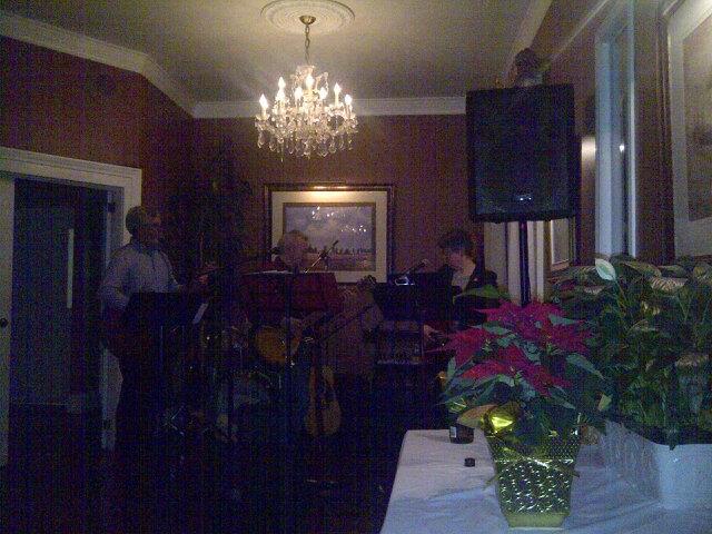 Live music at the Big Christmas Party for Small Biz!