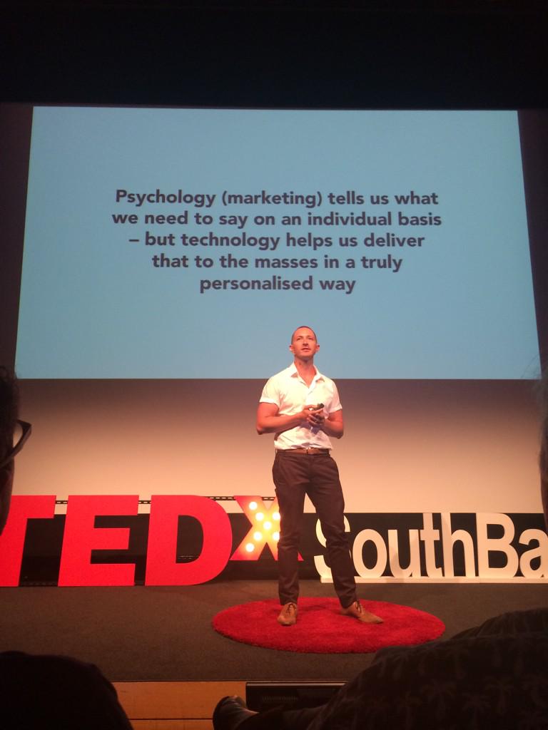 holly_digital's tweet photo. Will mktg &amp; tech save us from our delusion or will it hurt our ability to problem solve? @benstokes38 #TEDxSouthBank http://t.co/jtOx9PsTFO