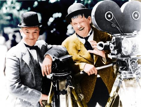 What Did Stan Laurel and Oliver Hardy Look Like  in 1932 