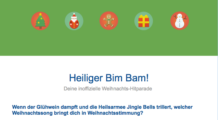 FollowerPowerCH's tweet image. Heiliger BIM BAM! Es weihnachtet im Programm der Radios! Wähle Dein favorite Weihnachtssong: goo.gl/vGZV4v