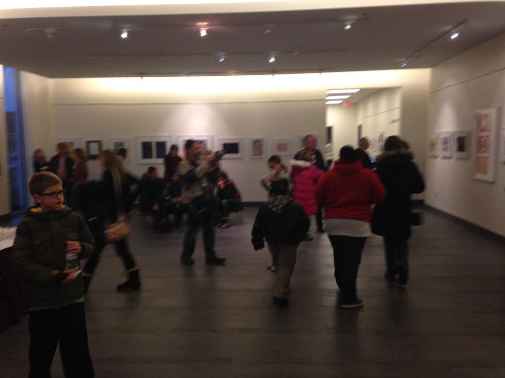 MPSArts's tweet photo. It's filling up. Best get here if you want some cookies and milk! http://t.co/sbGyGznLdt