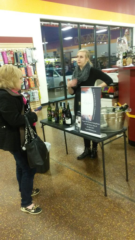friarforsyth1's tweet photo. August Hill winery tasting tonight til 7pm. http://t.co/qAjBheTRKx
