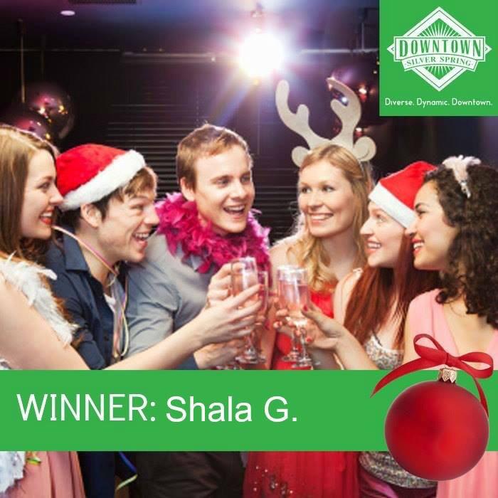 creativecolony's tweet photo. Wooo, @shalawgraham won the @DTSilverSpring #officesanta prize! We're going to Color Me Mine ya'll!!! http://t.co/uCvoPbJSk4