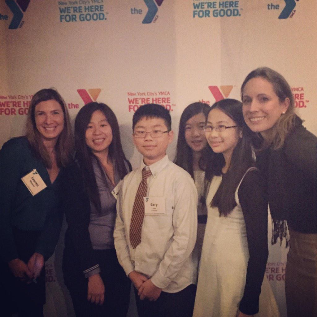 ExploringPaths's tweet photo. So proud of these guys!!:) Annual Founder's Reception. Support ur local Y! @ymcanyc #exploringpaths #cycling #NYC http://t.co/gp2Ma8B63R