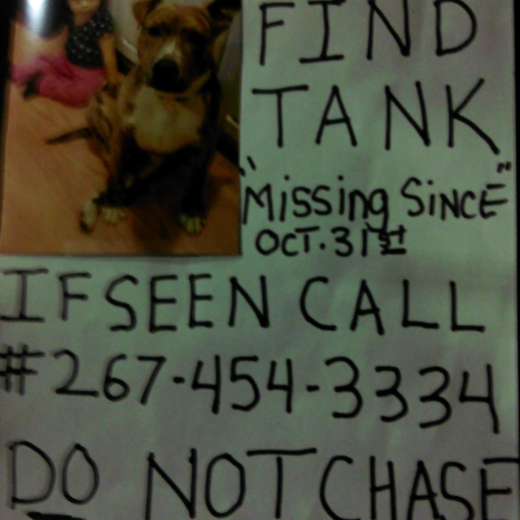 Help find Tank Kensington section on f Philadelphia