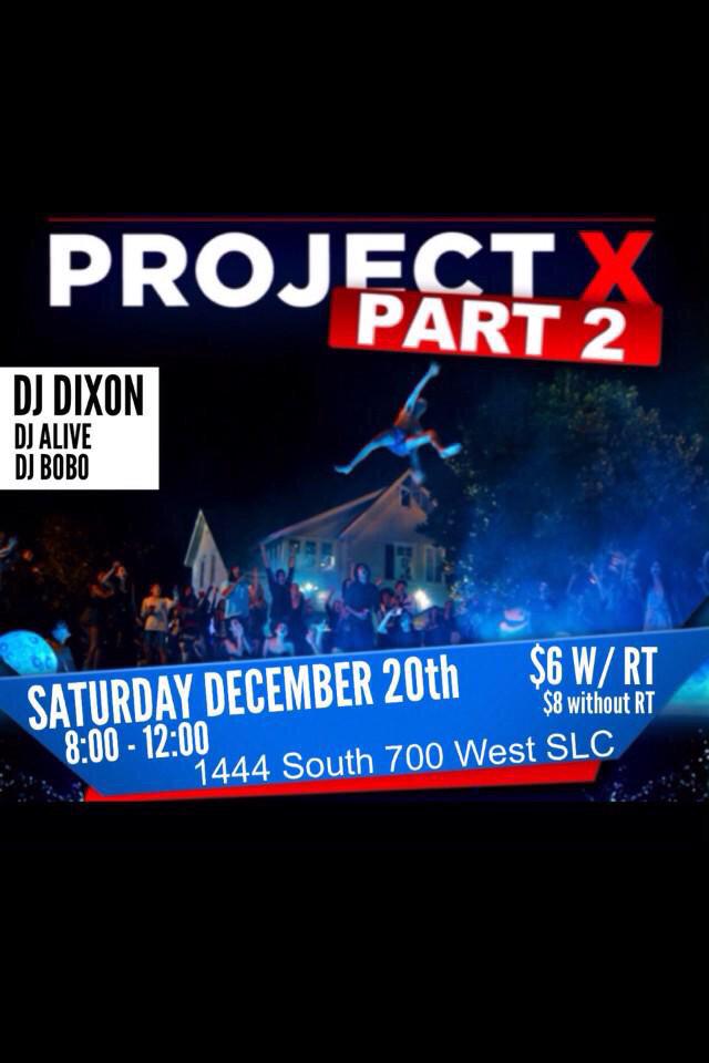 Raass_john's tweet image. Project X 2!! Everyone retweet!! Let&apos;s make it big!! 🙌🔊🔊❎