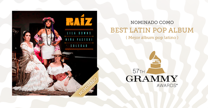 #TheGrammys <a href="/liladowns/">Lila Downs</a> <a href="/sole_pastorutti/">SOLEDAD</a> y <a href="/npastorioficial/">Niña Pastori Oficial</a> nuevamente nominadas con RAIZ ¡Felicitaciones!