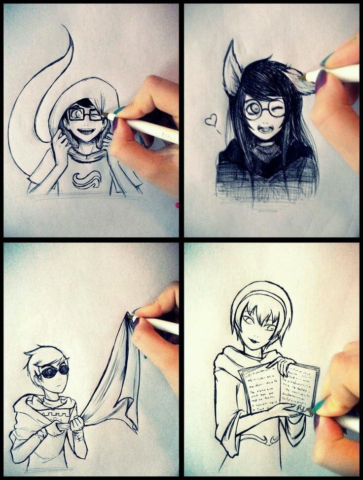 MoonlightGraves's tweet image. So I have finally became a fan of Homestuck! #fandom #Homestuck #newfandom #love