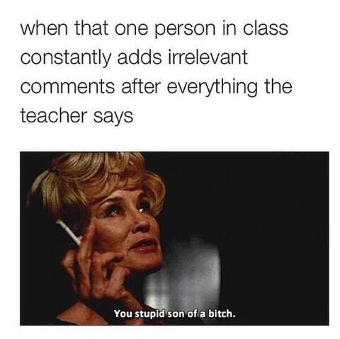 introvertsmemes's tweet photo. THAT ONE PERSON... 😒 http://t.co/6i7ZRRFzeY