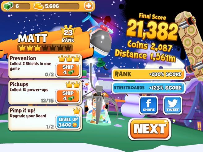 I just scored 21382 with Matt using the Flora board! #SkylineSkaters bit.ly/skylineskaters