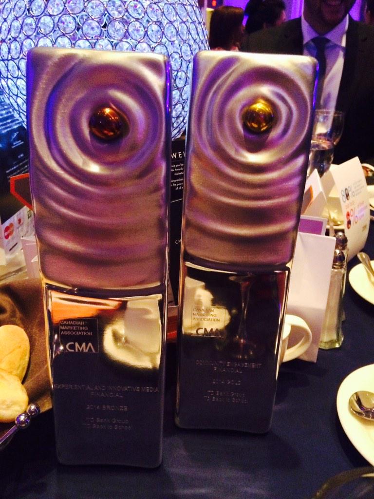 RomaAhi's tweet image. Dinner with a beautiful couple -- congrats again @TD_Canada and woohoo @diamondmktg rocking back to school! #CMAgala