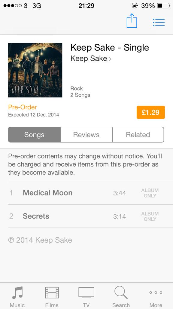TommyIronTomb's tweet photo. Pre orders for our 2 new tunes available on iTunes.   https://t.co/gcJvLDZ4s3 http://t.co/gxTJVLa4b7