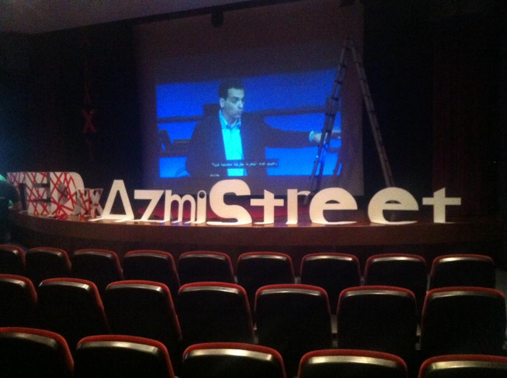 TEDxAzmiStreet's tweet photo. Our stage is so neat! ;) #tedxazmistreet #meet_the_reality http://t.co/aYaal55ScF