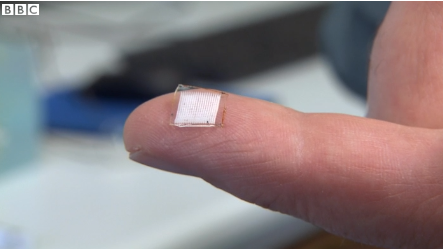 BBCWorld's tweet photo. Microneedles http://t.co/h7Tx7ScrPm Belfast researchers develop a pain-free alternative to injections http://t.co/CIvCEXhoCx