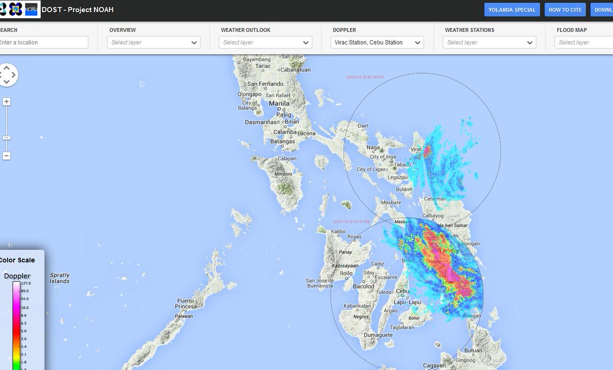 VanDamCNN's tweet image. Unfortunately radar frm Samar Island ahead of #TyphoonRuby shows radar &quot;dead zone&quot; where @CNNweather expects landfall