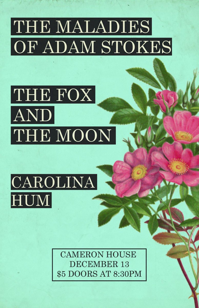 FoxandtheMoon's tweet photo. 1 week from tomorrow! :)
@MaladiesofAS @carolina_hum 
#CameronHouse #Toronto #folk #harmony #stokedonstokes #chums http://t.co/j9LeGtsX4X