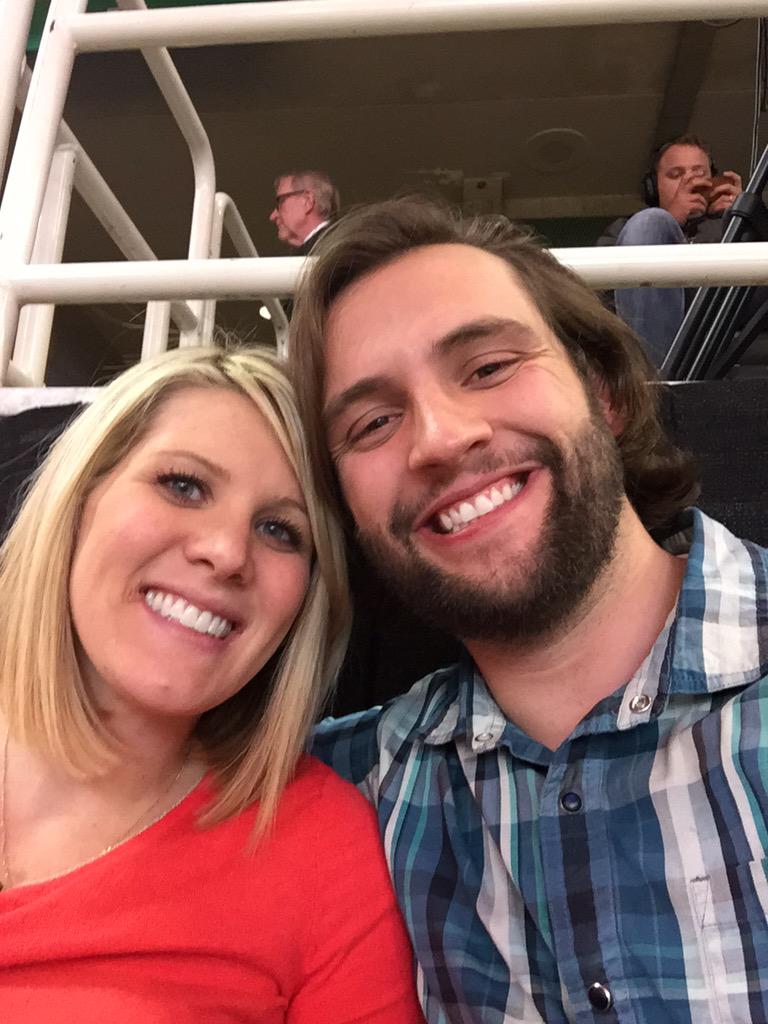 ShaneRickard's tweet photo. Loving my date and the Jazz #ORLatUTA http://t.co/a0OcwOHDOU
