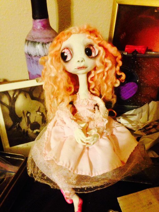 Had ths art doll on reserve an my bf bought her 4 me bhind my back 😍 http://t.co/g1DpKvfPaS