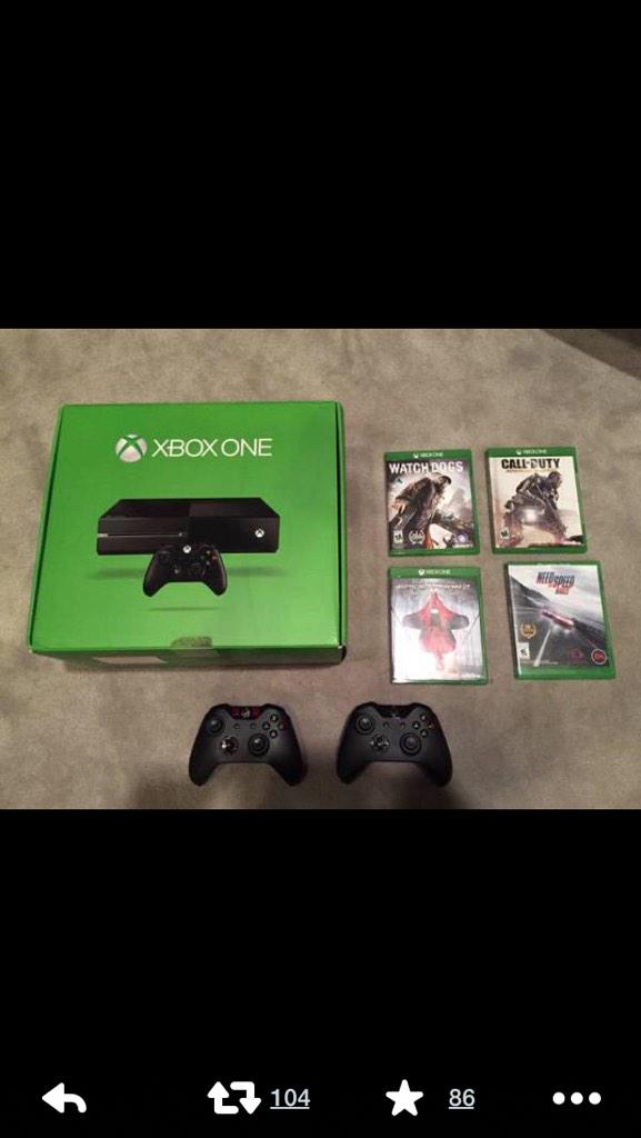 iXbox1Giveaways's tweet photo. Xbox Bundle Giveaway!!
First Annual #xbox #thegameawards 
Steps!
1.Follow Us (We Check)
2.Favorite This
3.Retweet http://t.co/n8OWhDvl5a