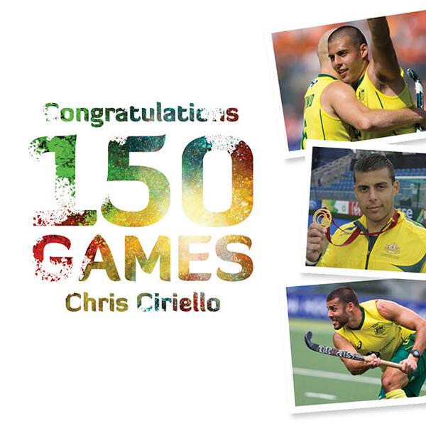 SalaamHockey's tweet photo. Big shout out to Aussie Drag-Flicker @TheBigDog_5 on his 150th Game today! #AUSvENG #CT2014 http://t.co/dMwe5ekm1y