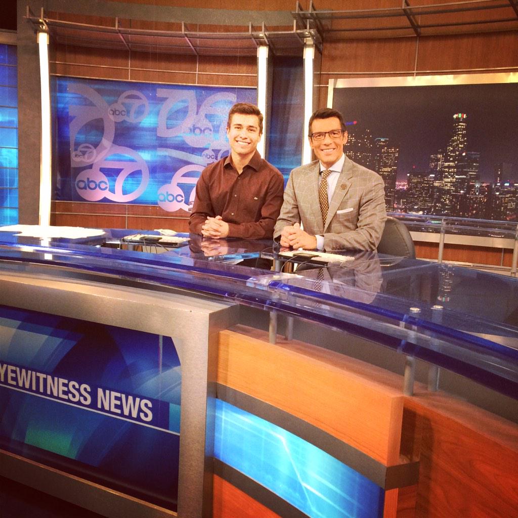DillonADorothy's tweet image. At Channel 7 with #DavidOno #RTDNA