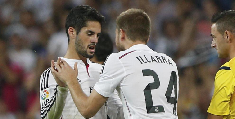 real_pasion's tweet photo. Illarramendi jugara hoy por Isco. http://t.co/MxLLHRJoln