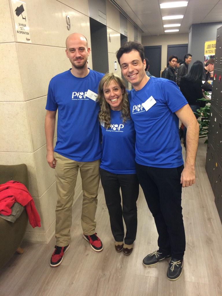 Garage_Society's tweet photo. The P&amp;P team @PeopleNProjects at HK Tech Jobs Fair, come find them on the 8th floor #HongKongJobs http://t.co/kAYXQ45PyB