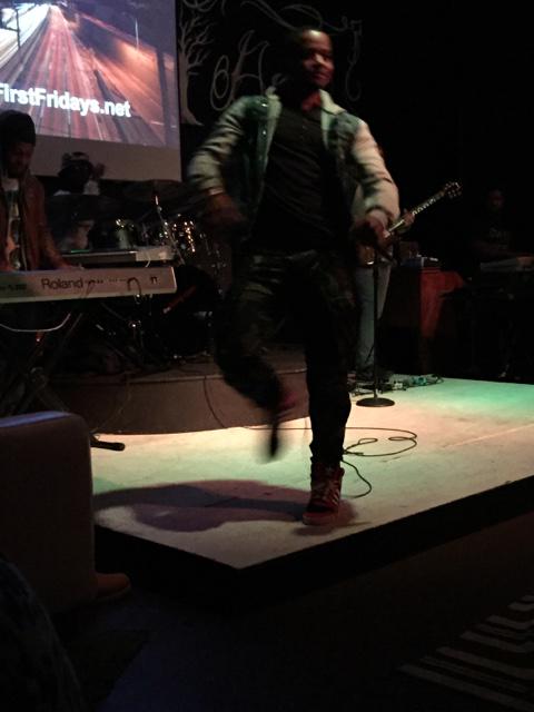 WhatBrandySaid's tweet photo. 👀😍 it's @ComedianRonG lol @MyFirstFridays http://t.co/F02p8rThS6