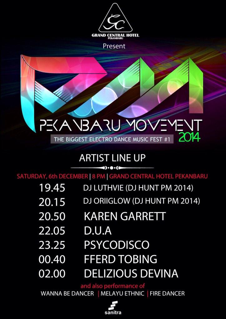 TONITE..!!@FFerdTobing <a href="/PekanbaruMove/">Pekanbaru Movement</a> @BLADE_ID <a href="/DUA_Official/">D.U.A</a> @Devina1945MF <a href="/SoviaKaren/">Karen Garrett</a> <a href="/tribunpekanbaru/">Tribun Pekanbaru</a> @GGround_ID
