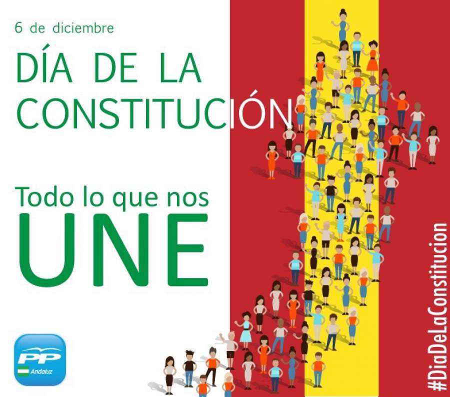 ppandaluz's tweet photo. Hoy celebramos el 36 aniversario de nuestra Carta Magna. Todo lo que nos une. #DiaDeLaConstitucion http://t.co/oSmpuFXkGL