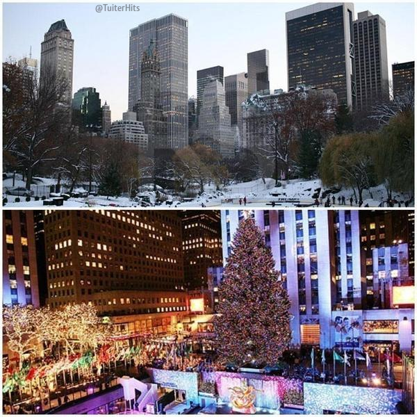 Ojalá pasar navidad en Nueva York algún día.