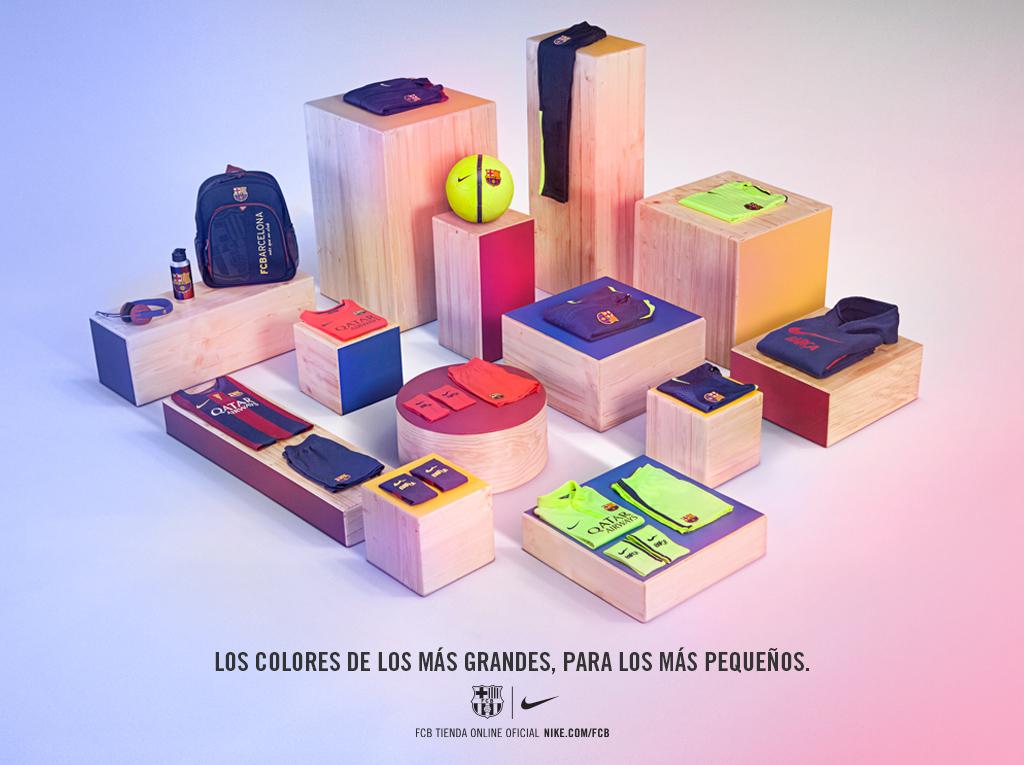 El sentimiento blaugrana crece con ellos. Hazte con la colección FC Barcelona para niños: ow.ly/Fqu2T