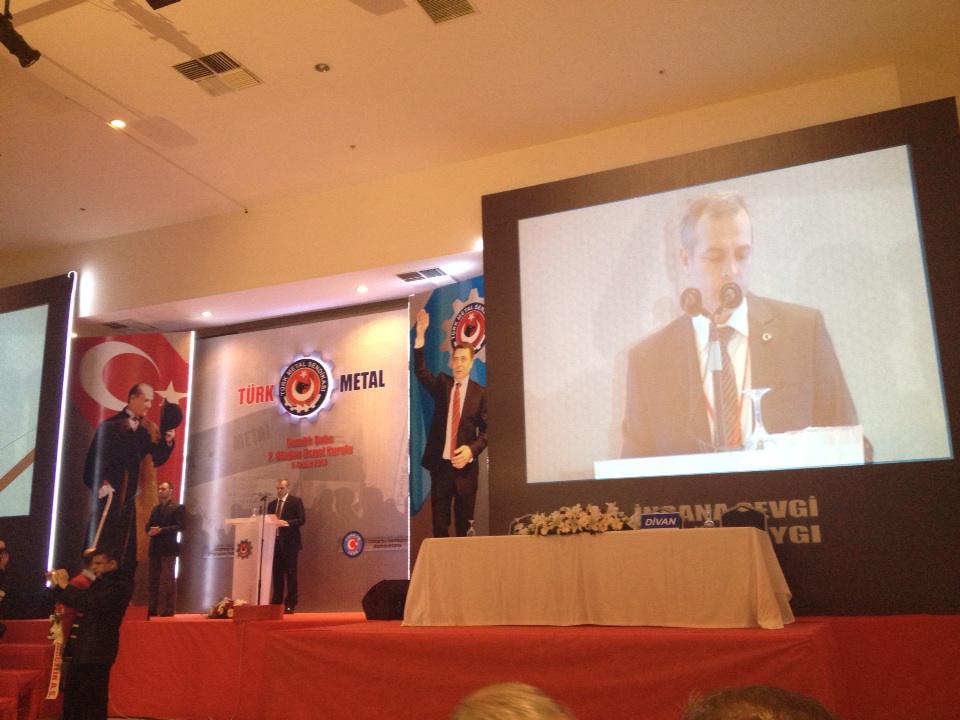 Gemlik şube genel kurulu başlamıştı teşkilatımıza hayırlı olsun