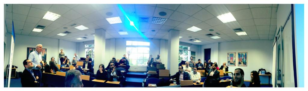 jaafarAbdulKari's tweet photo. #MedGeneration Discussion/Exchange about "#Entrepreneurship" in #Lebanon and #Europe through diaspora @Anima_Network! http://t.co/krOcutBkp2