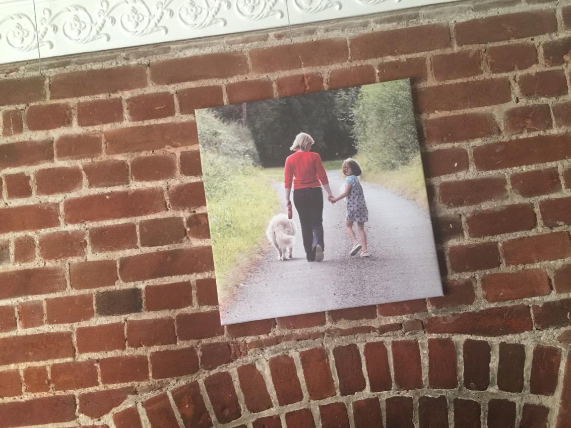 Stuck for a gift idea - capture a special moment with a canvas print from esigns.co.uk currently 15% off