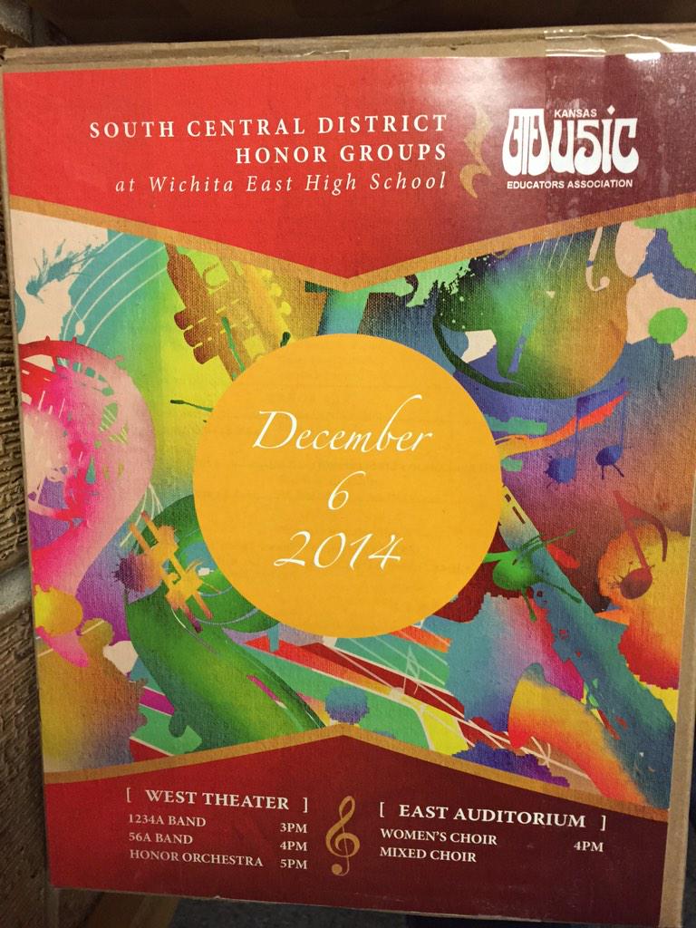 sckmea's tweet photo. Mini-Convention today at Wichita East High School! http://t.co/ZeQ4R47eaH