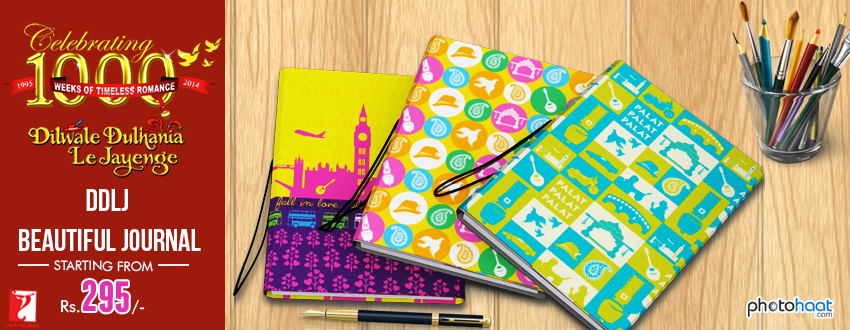 Photohaat's tweet photo. Get Elegantly Designed, #DDLJ Inspired #Journals from Rs 295 Onwards.  #Photohaat http://t.co/b2NEgbUdVc http://t.co/UXSw4QW3vM