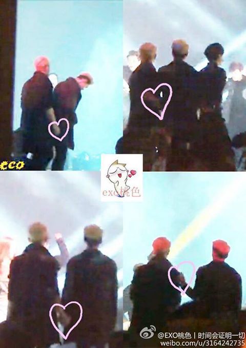 TaoHunMom's tweet photo. Look at how they hold couple's hand. #TaoHun http://t.co/OueBCMAAML