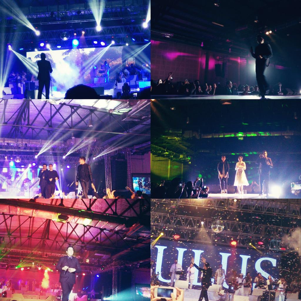 Kali pertamanya nonton konser berbayar.