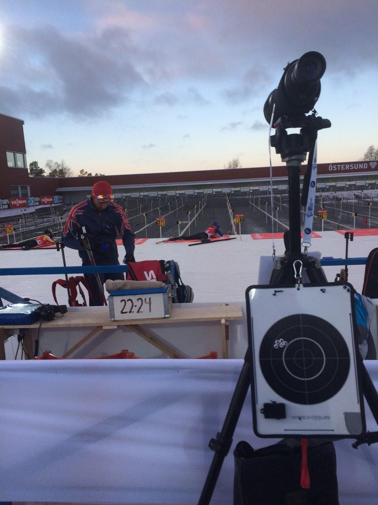 BBiathlon's tweet photo. It's race day again here In ostersund, up first the boys followed by the girls at 14.45... #GameFaceOn #LetsDoThis http://t.co/vMy5TD3f2T